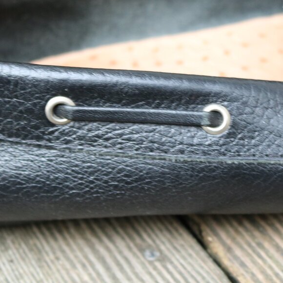 Marc Joseph New York Black Tumbled Leather Classic Driving Mocs Loafers Sz 10 - Picture 7 of 11